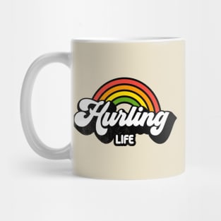 Groovy Rainbow Hurling Life Mug